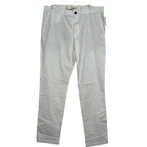 Goodthreads Mens Slim Fit Cotton Chino Pants 34W X 34L White New With Tag